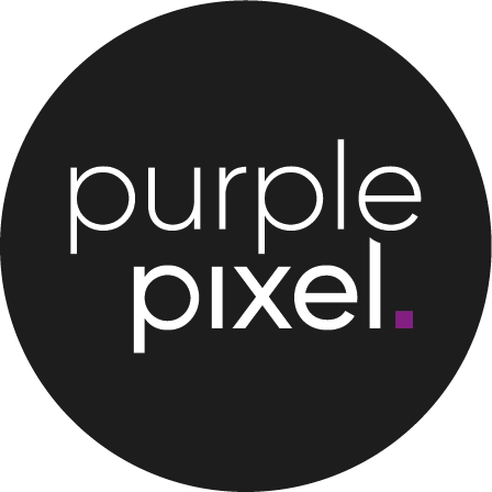 Purple Pixel Design Group - ads for marketing - web design agency - purple pixel logo